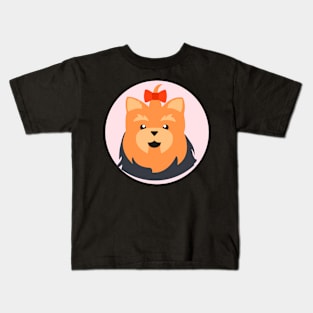 Yorkshire Terrier 85 Kids T-Shirt